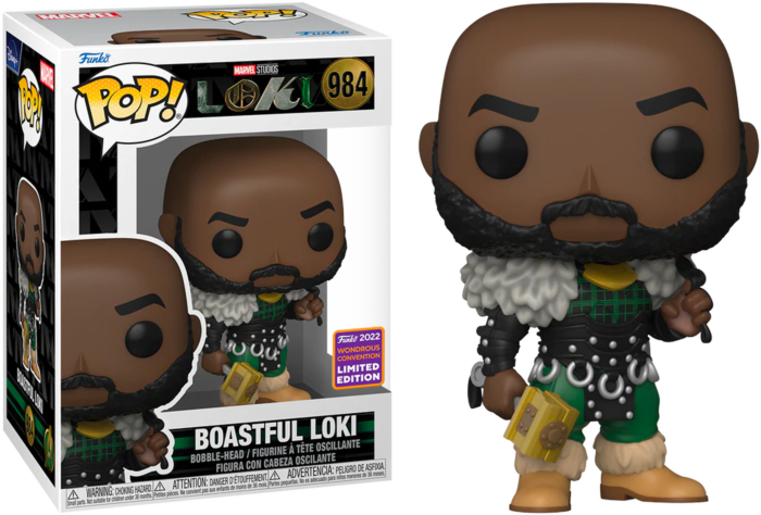 Loki (TV) - Boastful Loki WonderCon22 (Pop! Vinyl)