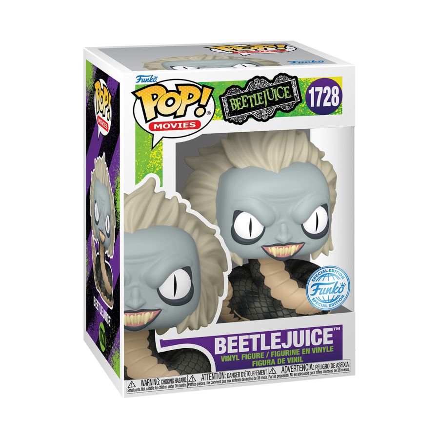 Beetlejuice Rattlesnake (Pop! Vinyl)