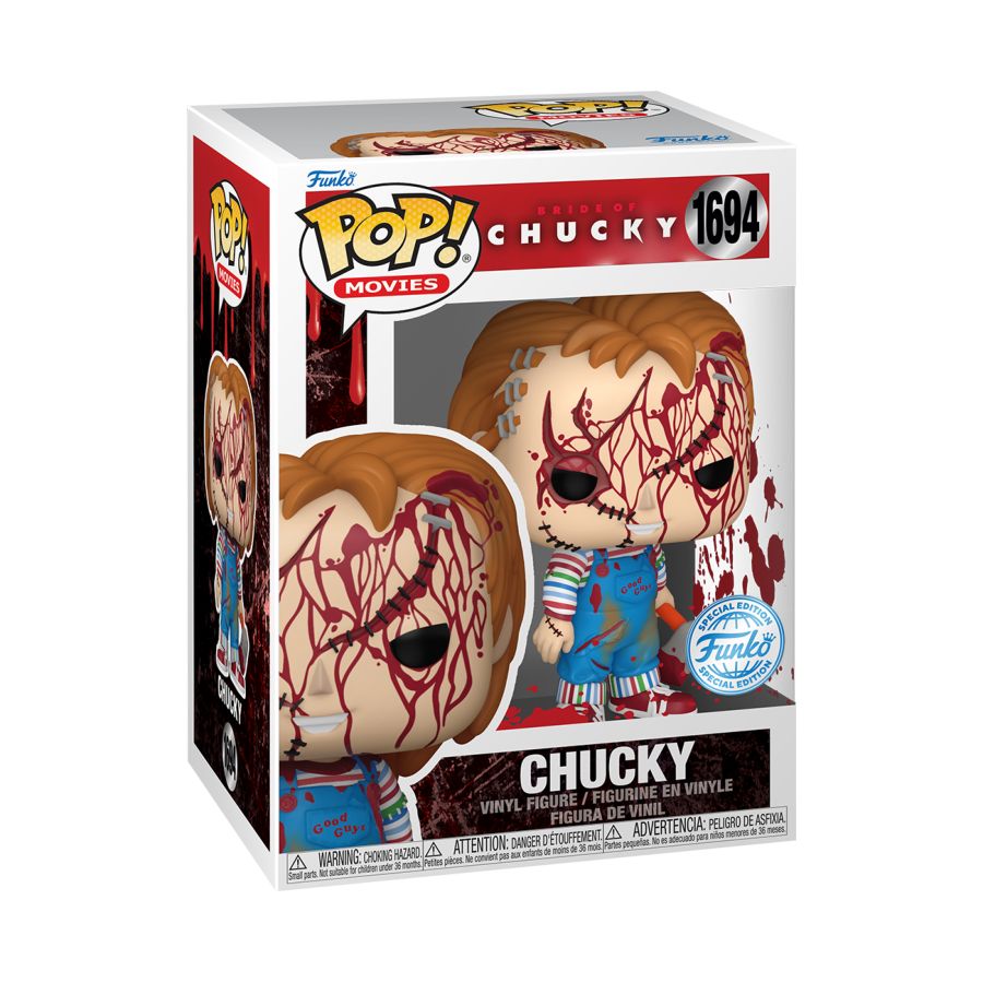 Bride Of Chucky - Chucky Battle Damaged (Pop! Vinyl)