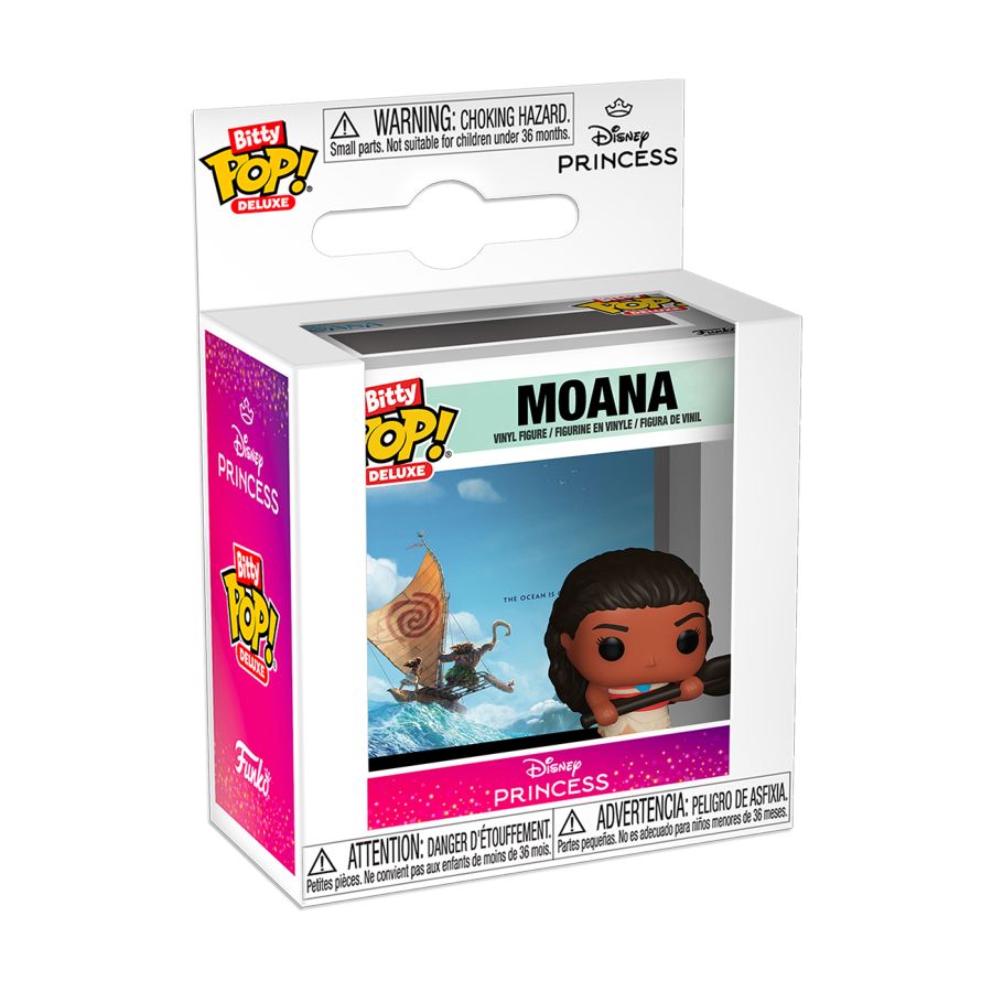 Moana - Moana With Ship Bitty Deluxe (Pop! Vinyl)