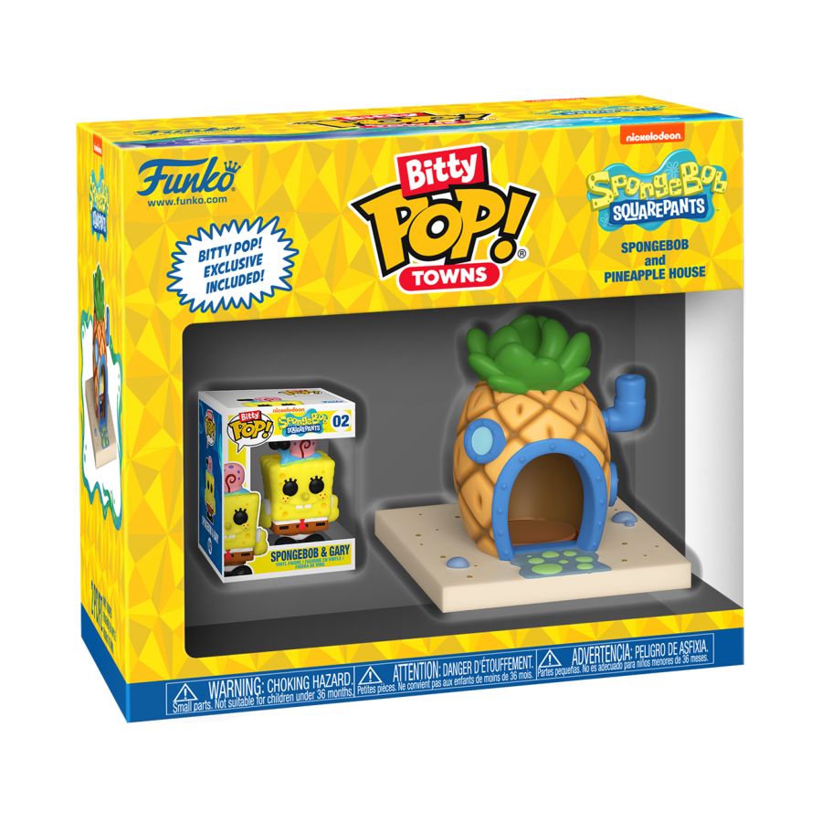 SpongeBob Squarepants - SpongeBob's House Bitty Pop Town (Pop! Vinyl)