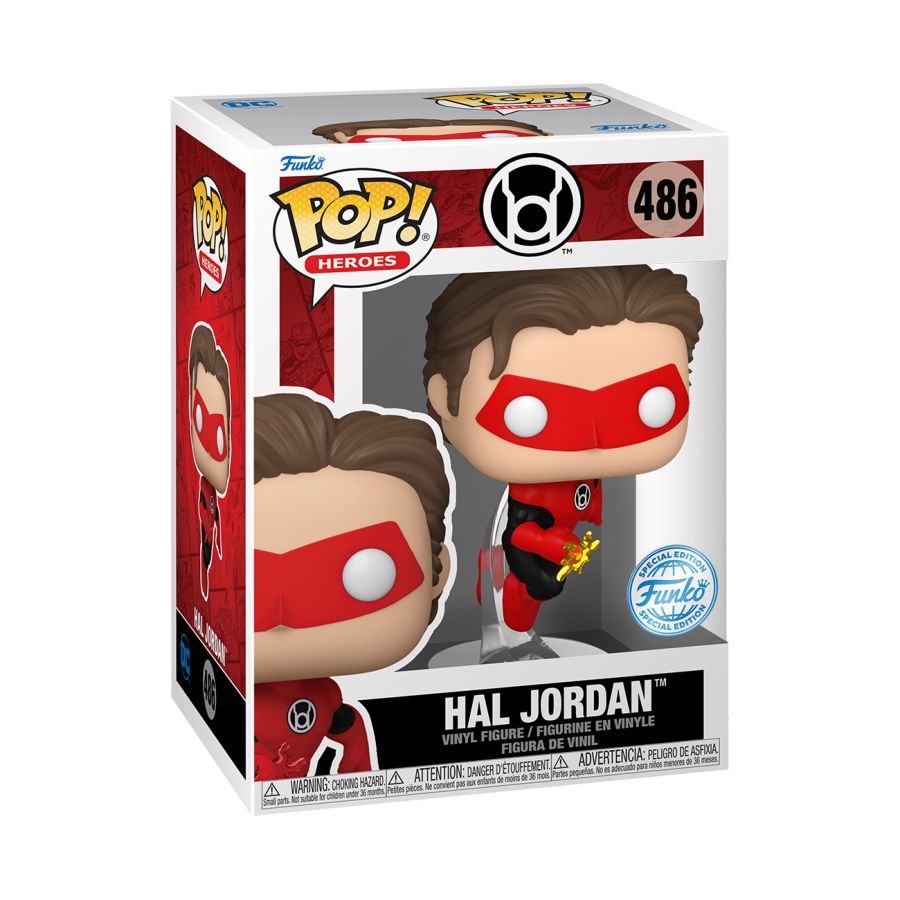 DC Comics - Hal Jordan Red Lantern (Pop! Vinyl)