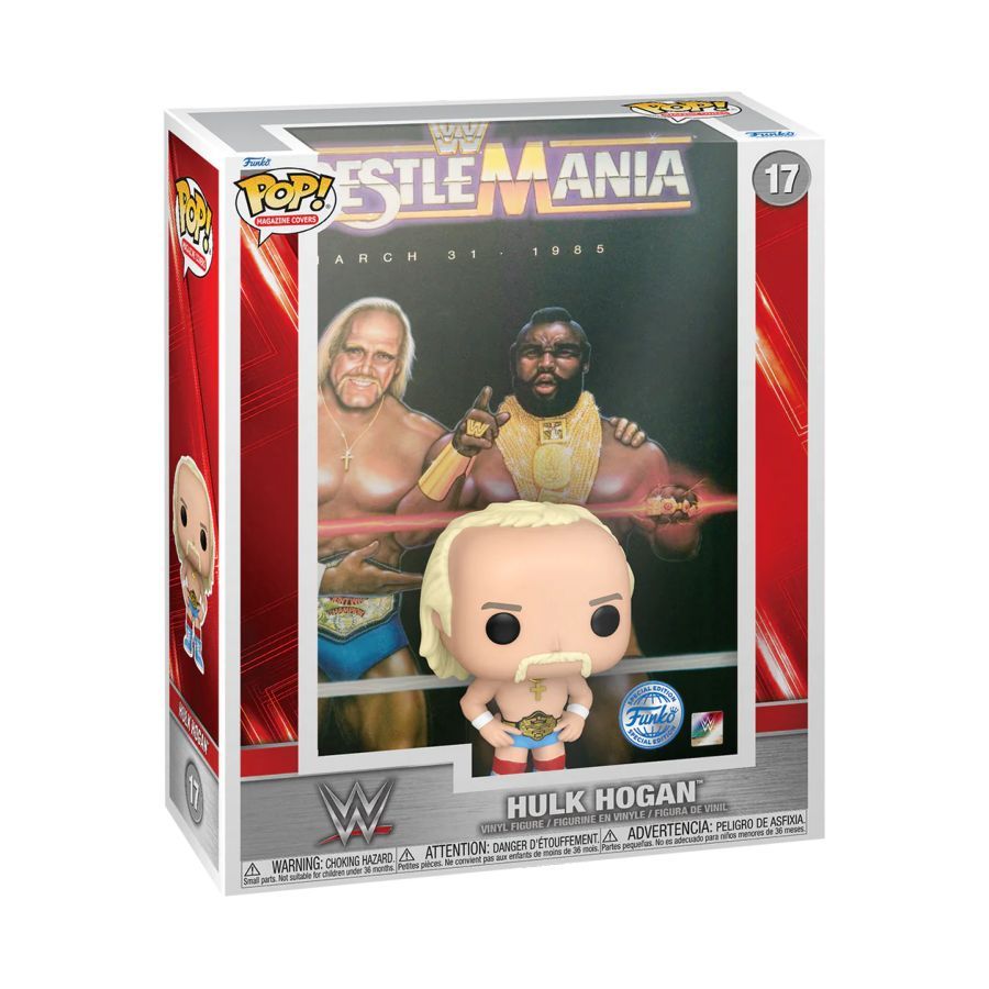 WWE - Hulk Hogan Wrestlemania Pop! Cover (Pop! Vinyl)