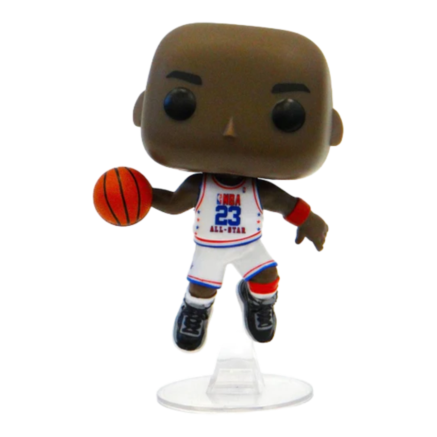 NBA: Legends - Michael Jordan White All Star Uniform 92 (Pop! Vinyl)