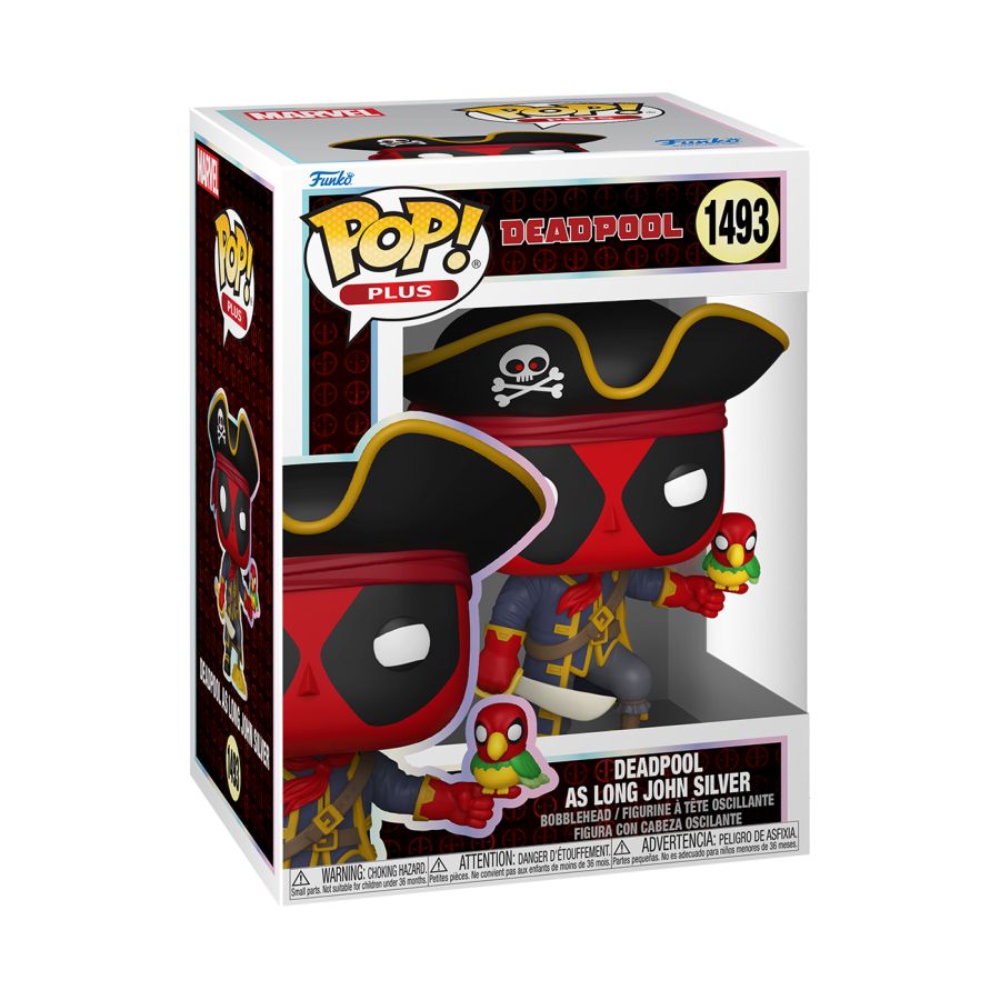 Deadpool: Literary Classics - Deadpool As Long John Silver (Pop! Vinyl)