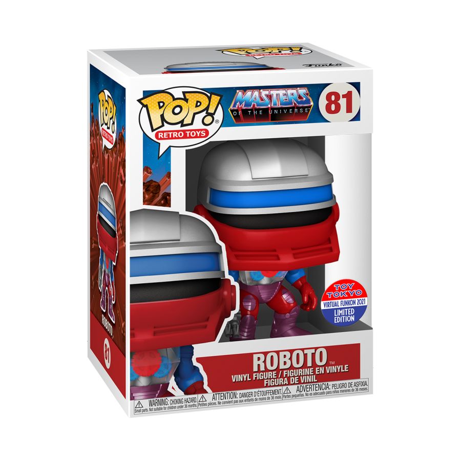 Masters Of The Universe - Roboto SDCC 2021 (Pop! Vinyl)