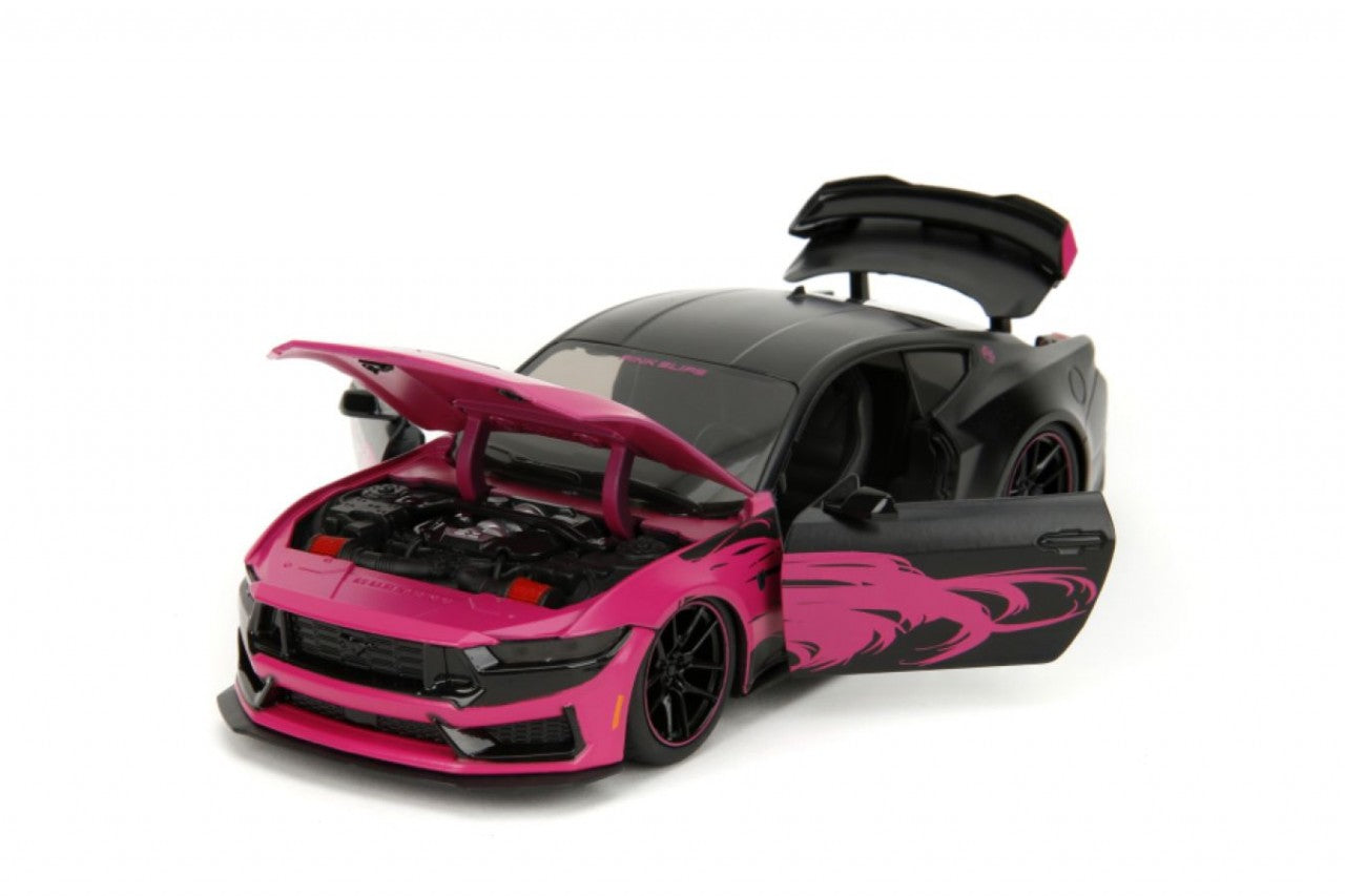 Pink Slips - 2024 Ford Mustang Dark Horse 1:24 Scale Diecast (Model Car)