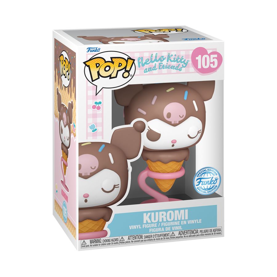 Hello Kitty - Kuromi Ice-Cream Cone V2 (Pop! Vinyl)