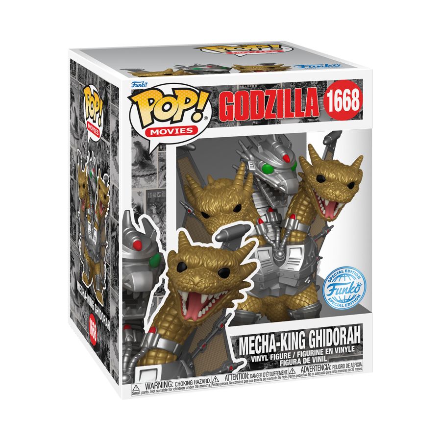 Godzilla: 70th Anniversary - Mecha-King Ghidorah 6" (Pop! Vinyl)