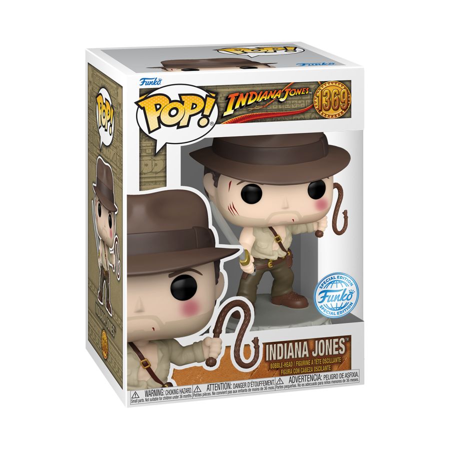 Indiana Jones And The Temple of Doom - Indiana Jones with Whip) (Pop! Vinyl)