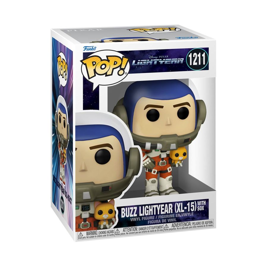Lightyear 2022 - Buzz Lightyear XL-15 With Sox (Pop! Vinyl)