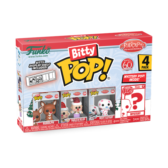 Rudolph - Rudolph Bitty 4-Pack (Pop! Vinyl)