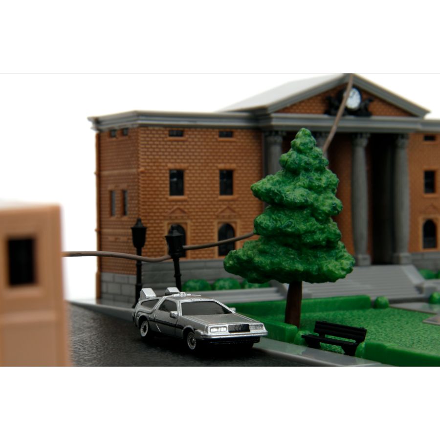 Back To The Future - 1.65" Hill Valley Courthouse Diecast Set (NanoScene)