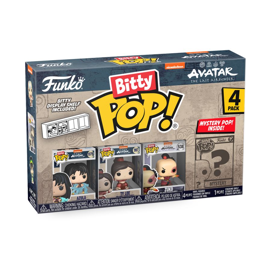 Avatar: the Last Airbender - Azula Bitty 4-Pack (Pop! Vinyl)