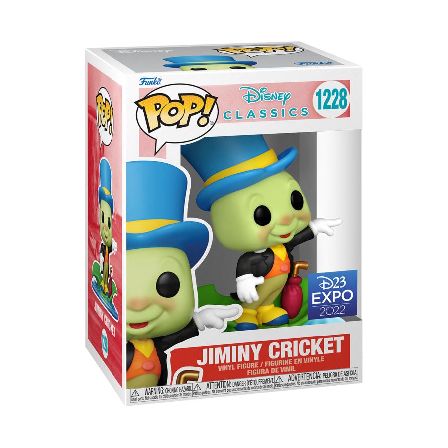 Disney Classics - Jiminy On Leaf D23 (Pop! Vinyl)