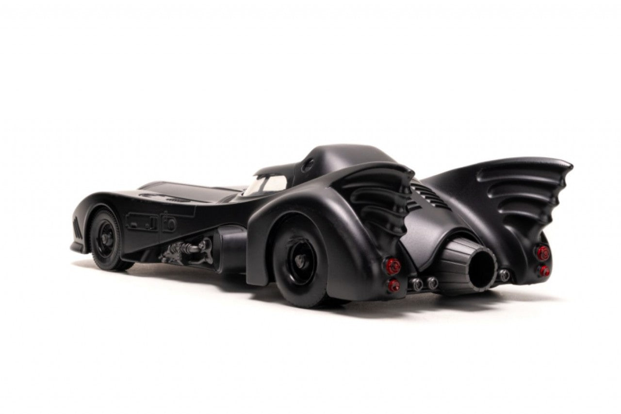 Batman (1989) - Batmobile And Armour With Batman 1:24 Scale Diecast Set (Model Car)