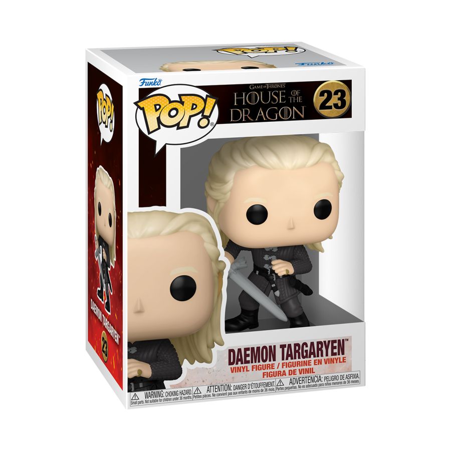 House Of The Dragon - Daemon Targaryen V3 (Pop! Vinyl)