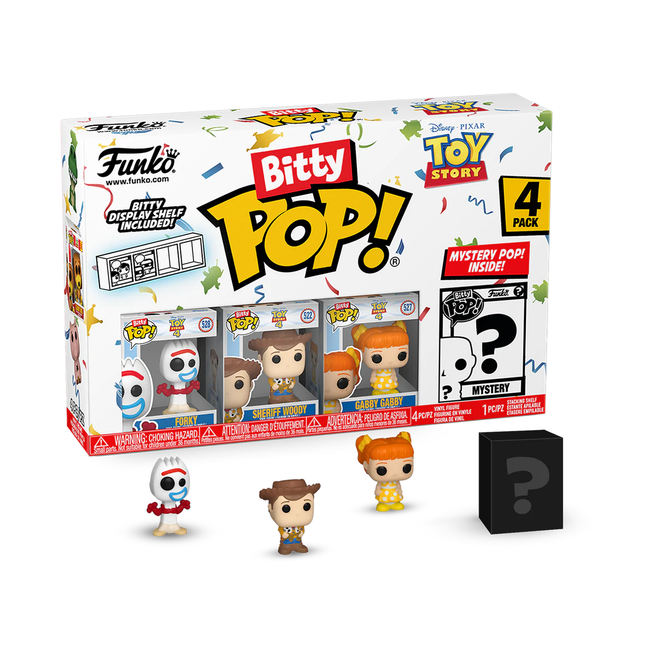 Toy Story - Forky Bitty 4-Pack (Pop! Vinyl)