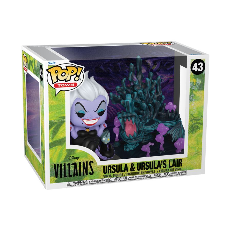 Disney: Villains - Ursula And Ursula's Lair Pop Town (Pop! Vinyl)