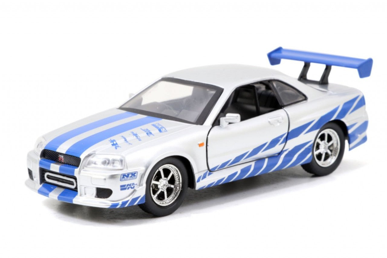 Fast And Furious - Brian's Nissan Skyline GT-R Twin Pack 1:32 Scale (Model Car)