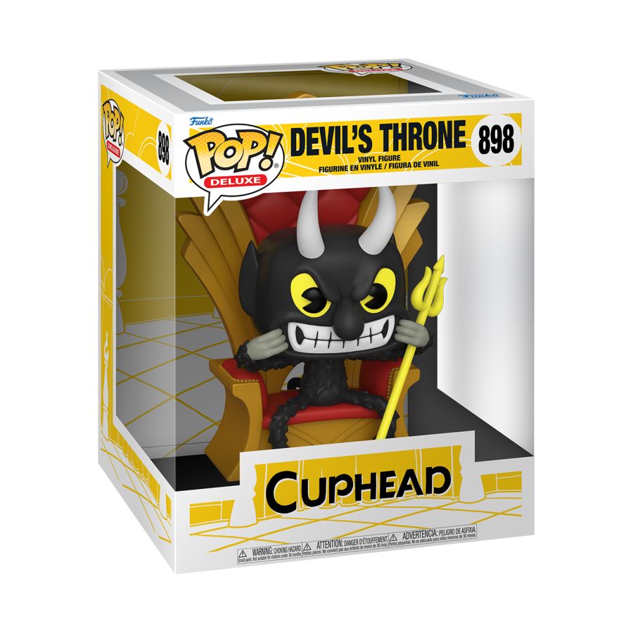 Cuphead - Devil In Chair Deluxe (Pop! Vinyl)
