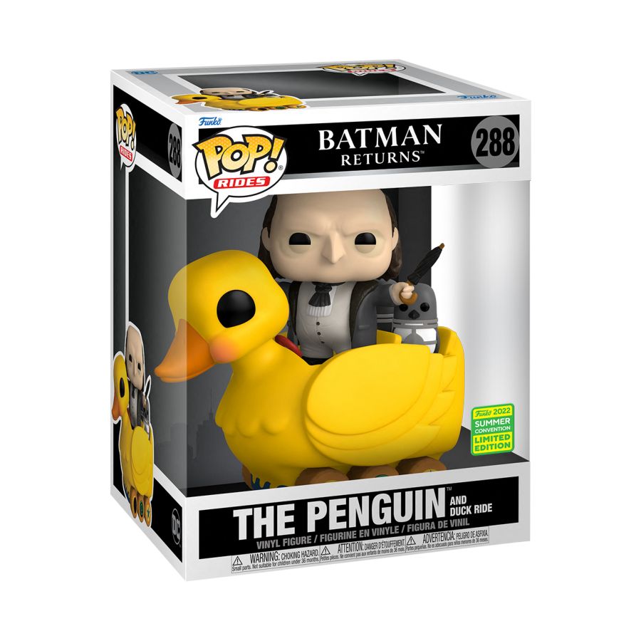 Batman Returns - Penguin And Duck Ride SDCC 2022 Pop! Ride (Pop! Vinyl)
