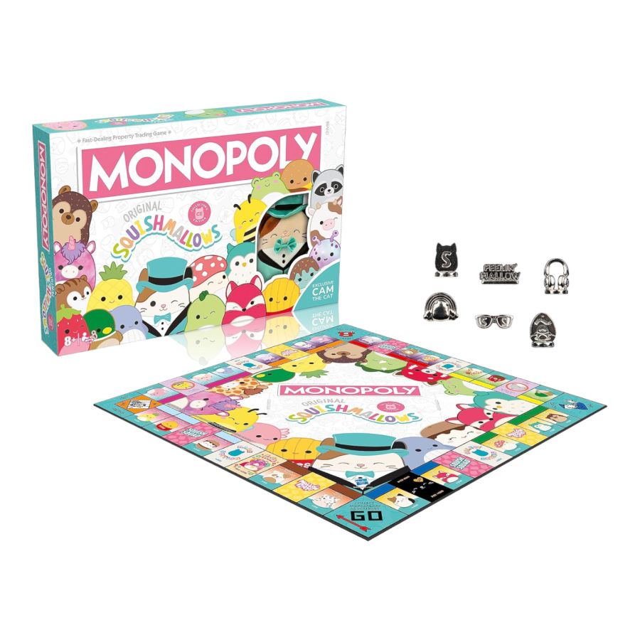 Squishmallows Edition (Monopoly Board Game)
