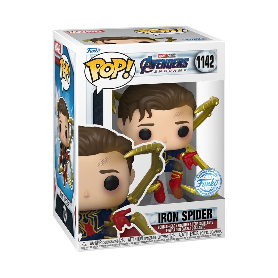Avengers 4: Endgame - Spider-Man Unmasked (Pop! Vinyl)