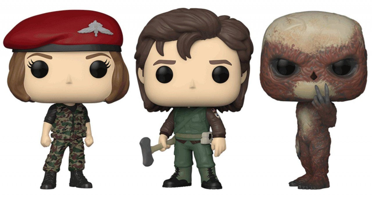 Stranger Things - Robin Steve And Vecna 3-Pack (Pop! Vinyl)