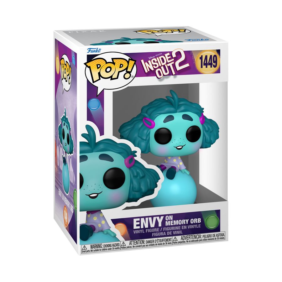Inside Out 2 - Envy On Memory Orb (Pop! Vinyl)