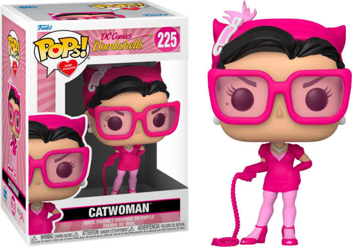 DC Bombshells - Catwoman Breast Cancer Awareness (Pop! Vinyl)