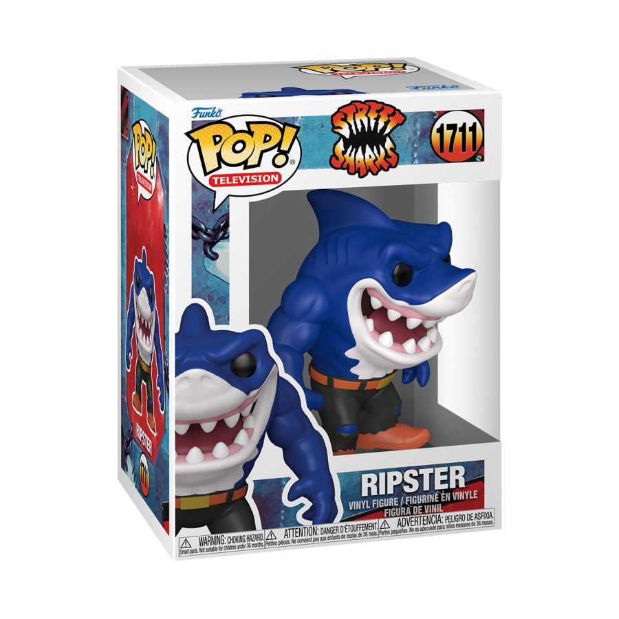 Street Sharks - Ripster (Pop! Vinyl)