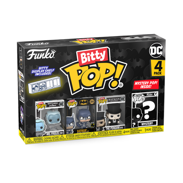 Batman: 85th Anniversary - Mr. Freeze Bitty 4-Pack (Pop! Vinyl)