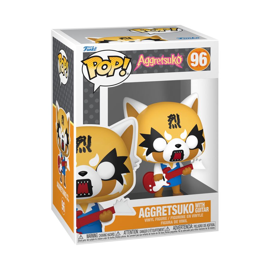 Aggretsuko - Aggretsuko With Guitar (Pop! Vinyl)
