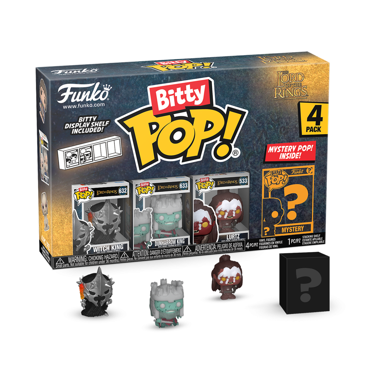 Lord Of The Rings - Witch King Bitty 4-Pack (Pop! Vinyl)