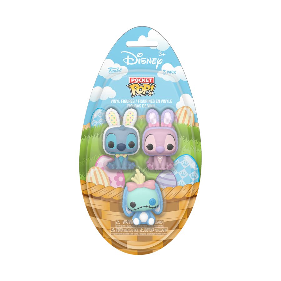 Lilo And Stitch - Easter Pocket 3-Pack (Pop! Vinyl)