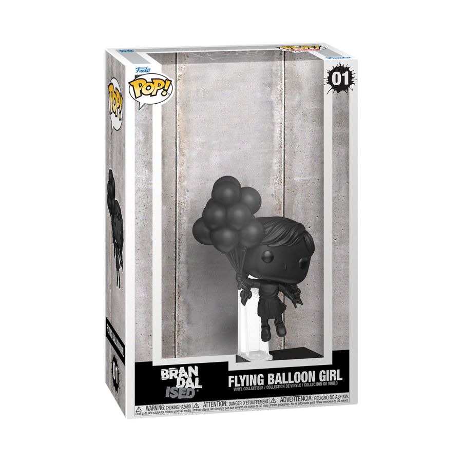 Brandalised - Flying Balloon Girl Pop! Art Cover (Pop! Vinyl)