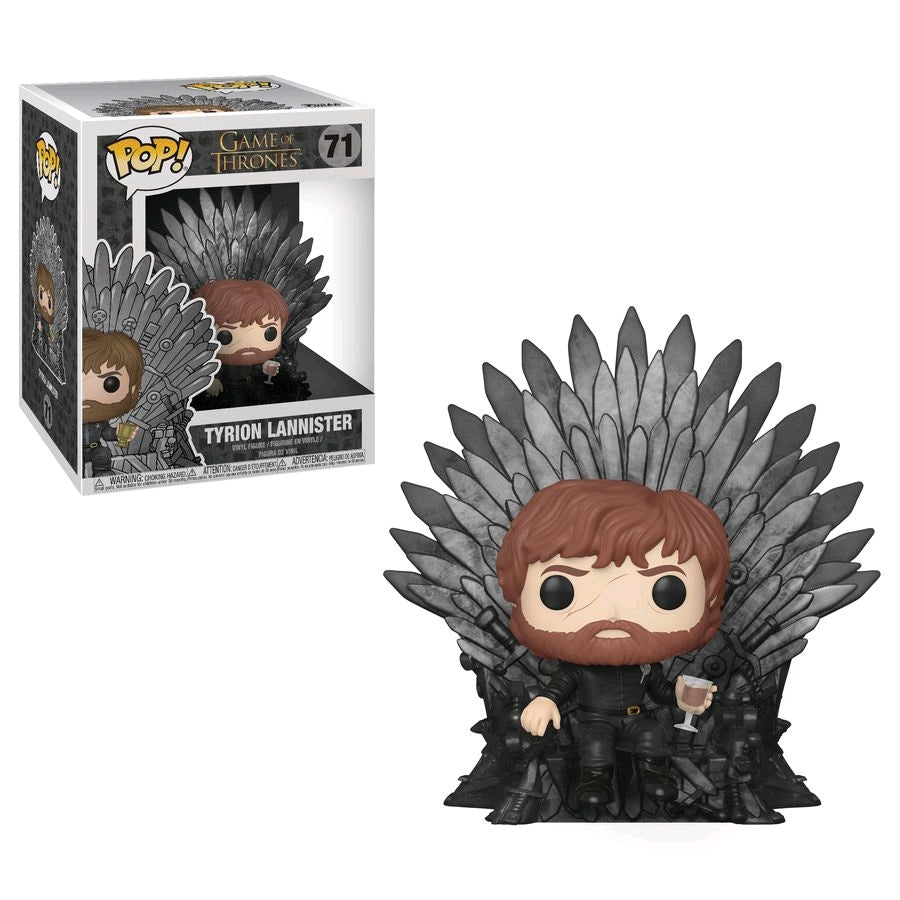 Game Of Thrones - Tyrion On Iron Throne Deluxe (Pop! Vinyl)
