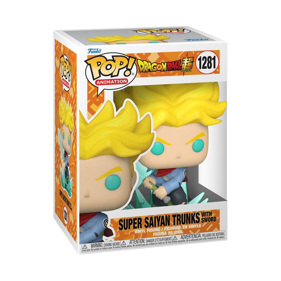Dragon Ball Super - SS Trunks With Spirit Sword (Pop! Vinyl)
