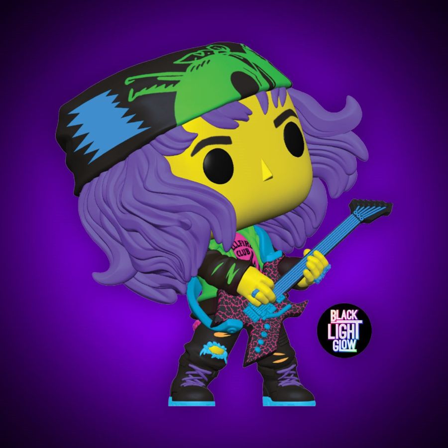 Stranger Things - Hunter Eddie With Guitar Blacklight (Pop! Vinyl)