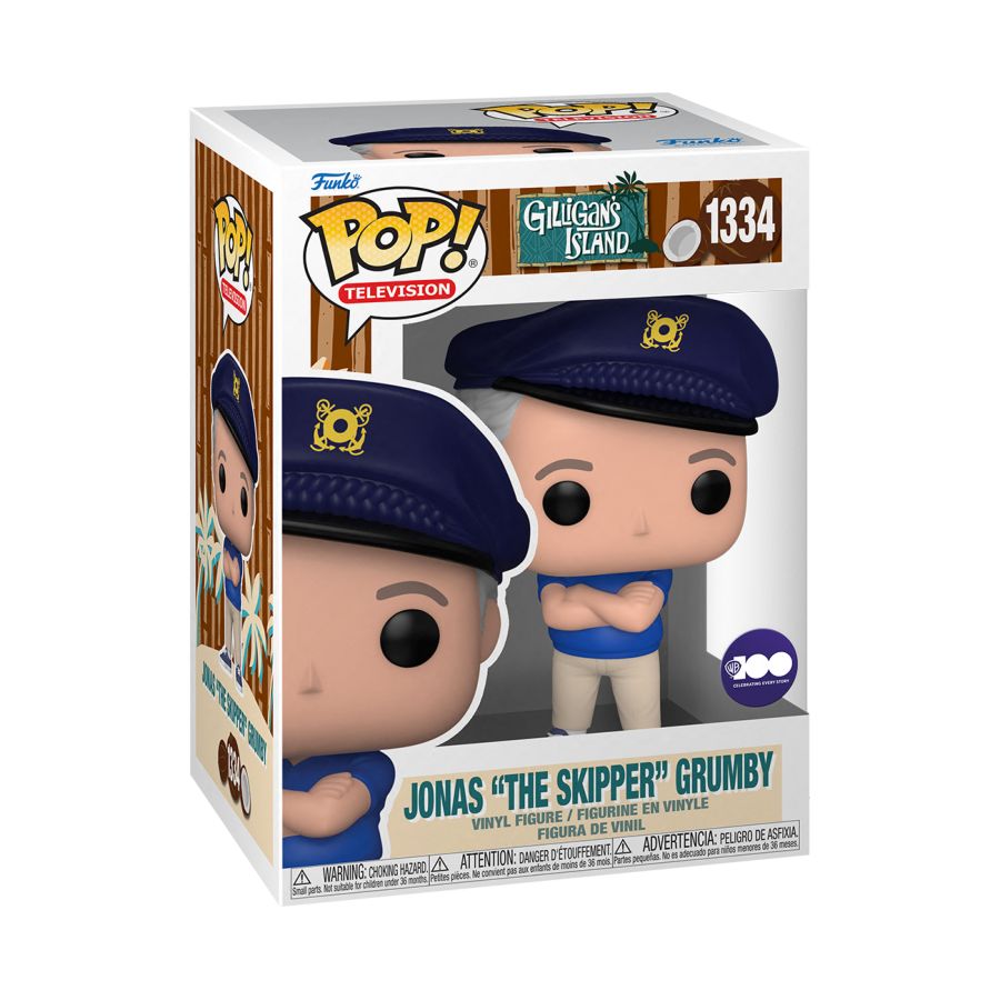 Gilligans Island - Jonas "The Skipper" Grumby (Pop! Vinyl)