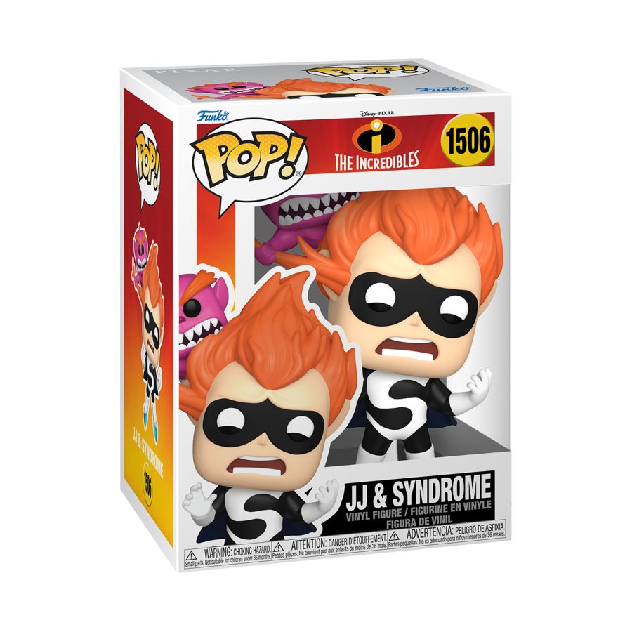 Incredibles: 20th Anniversary - Jack Jack And Syndrome Premium (Pop! Vinyl)