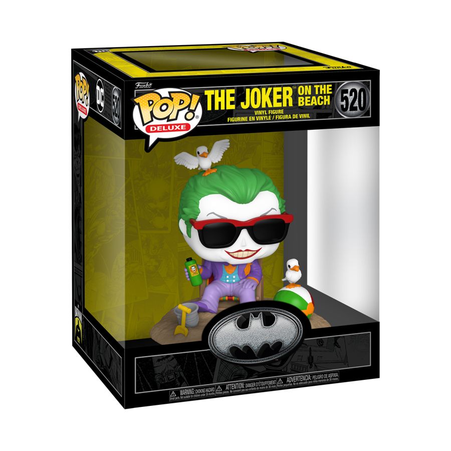 Batman: 85th Anniversary - Joker On The Beach 1989 Deluxe (Pop! Vinyl)