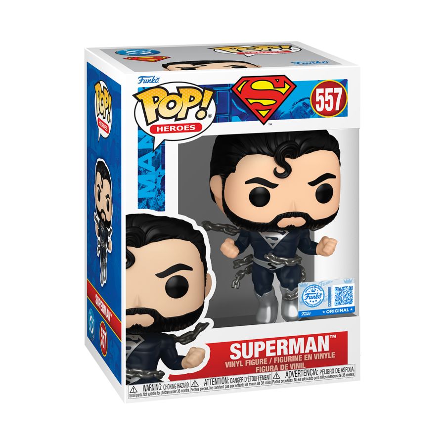 DC Comics - Superman Black Suit (Pop! Vinyl)