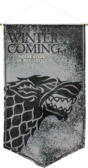 Game Of Thrones - Stark Of Winterfell Satin Banner