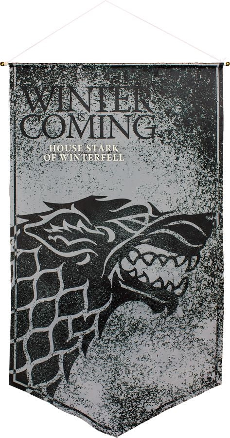 Game Of Thrones - Stark Of Winterfell Satin Banner