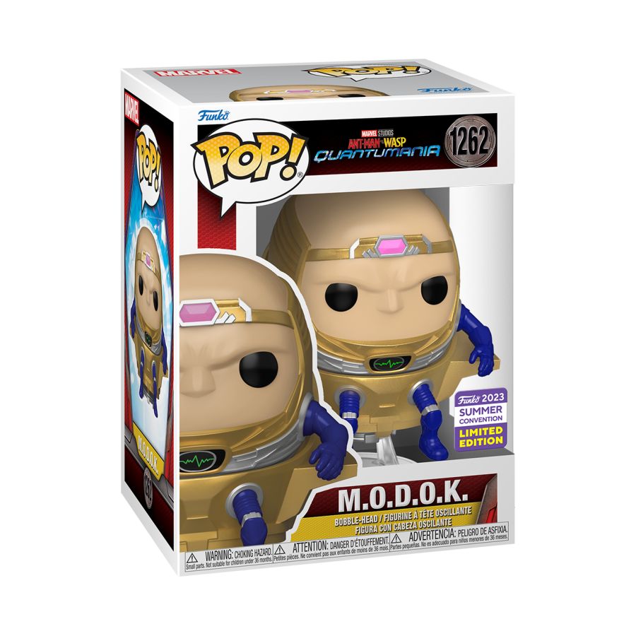 Ant-Man And The Wasp: Quantumania - M.O.D.O.K Unmasked SDCC 2023 (Pop! Vinyl)