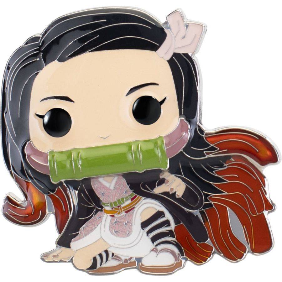 Demon Slayer - Nezuko Kamado 4" Pop! Enamel Pin (Pop! Vinyl Pin)