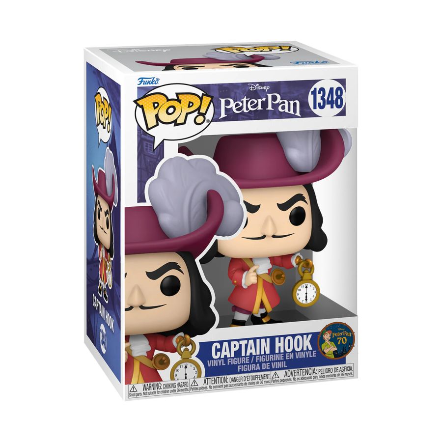 Peter Pan 70th Anniversary - Hook (Pop! Vinyl)