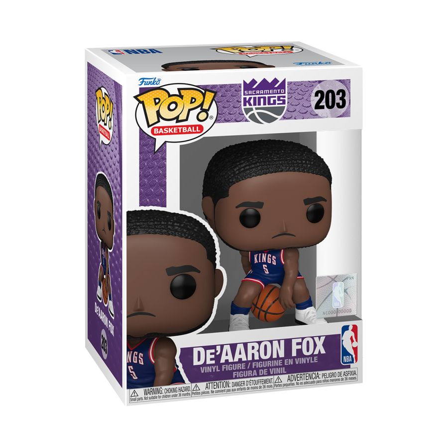 NBA: Kings - De'Aaron Fox (City Edition 2024) (Pop! Vinyl)